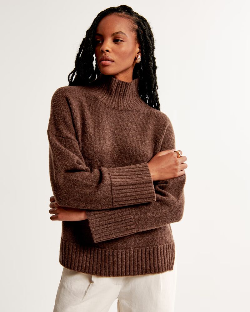 Tuckable Easy Turtleneck Sweater | Abercrombie & Fitch (US)