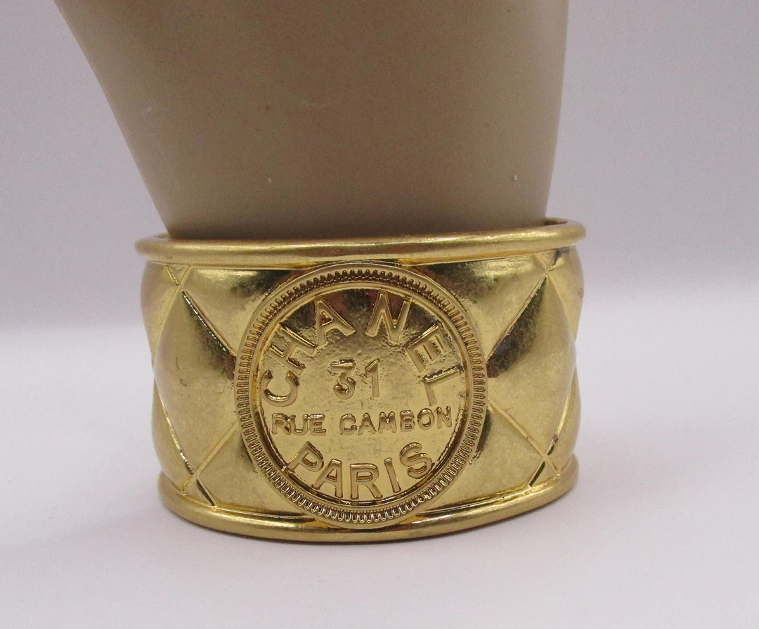 Chanel Cuff Bracelet - Etsy Australia | Etsy (US)