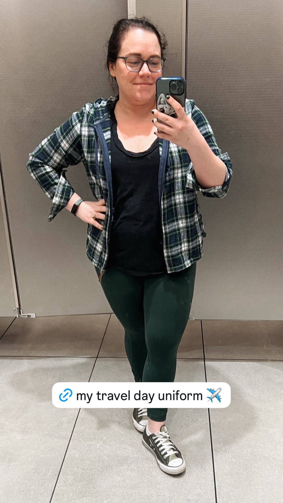 My Travel Uniform ✈️ cute and comfy layers with plenty of pockets! Plus, my favorite backpack and carryon suitcase 

#LTKMidsize #LTKPetite #LTKTravel