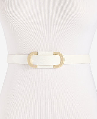 Pull-Through Skinny Belt | Macy's
