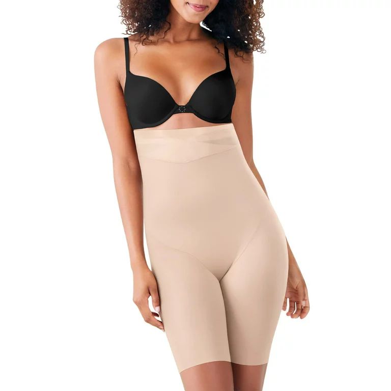 Women's Flexees Cool Comfort Anti-Cellulite Ultra Firm Hi Waist Thigh Slimmer FP0047 | Walmart (US)
