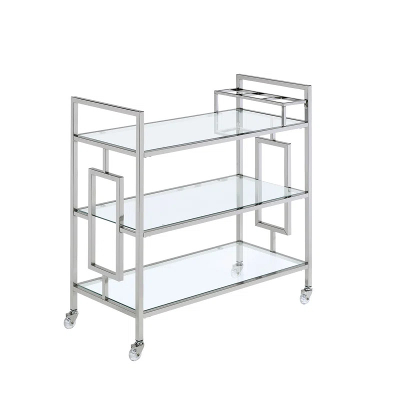 Treble Serving Bar Cart | Wayfair North America