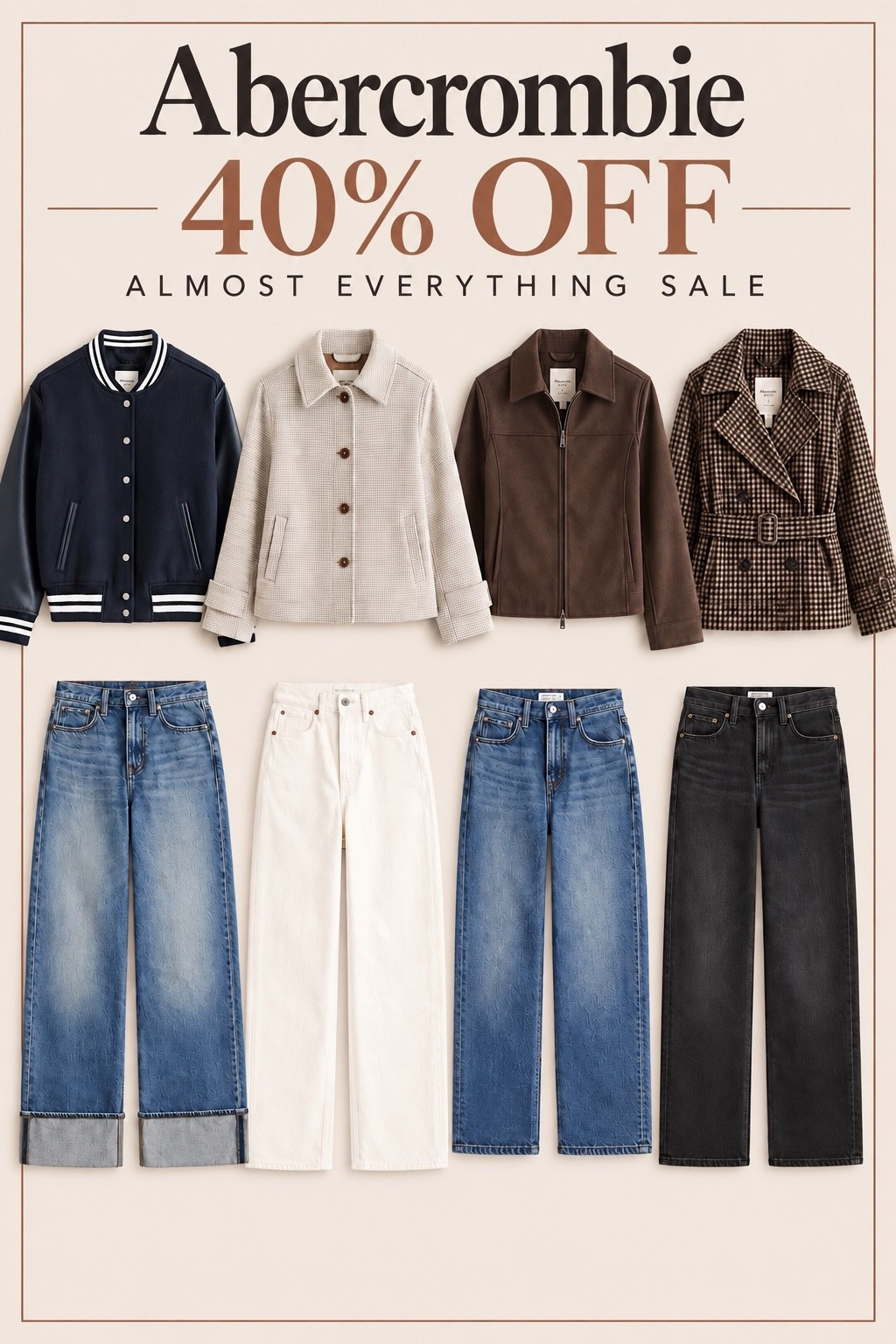 Fall is coming and these looks are 🤩

#abercrombie #denim #labordaysale

#LTKSaleAlert #LTKTall #LTKMidsize