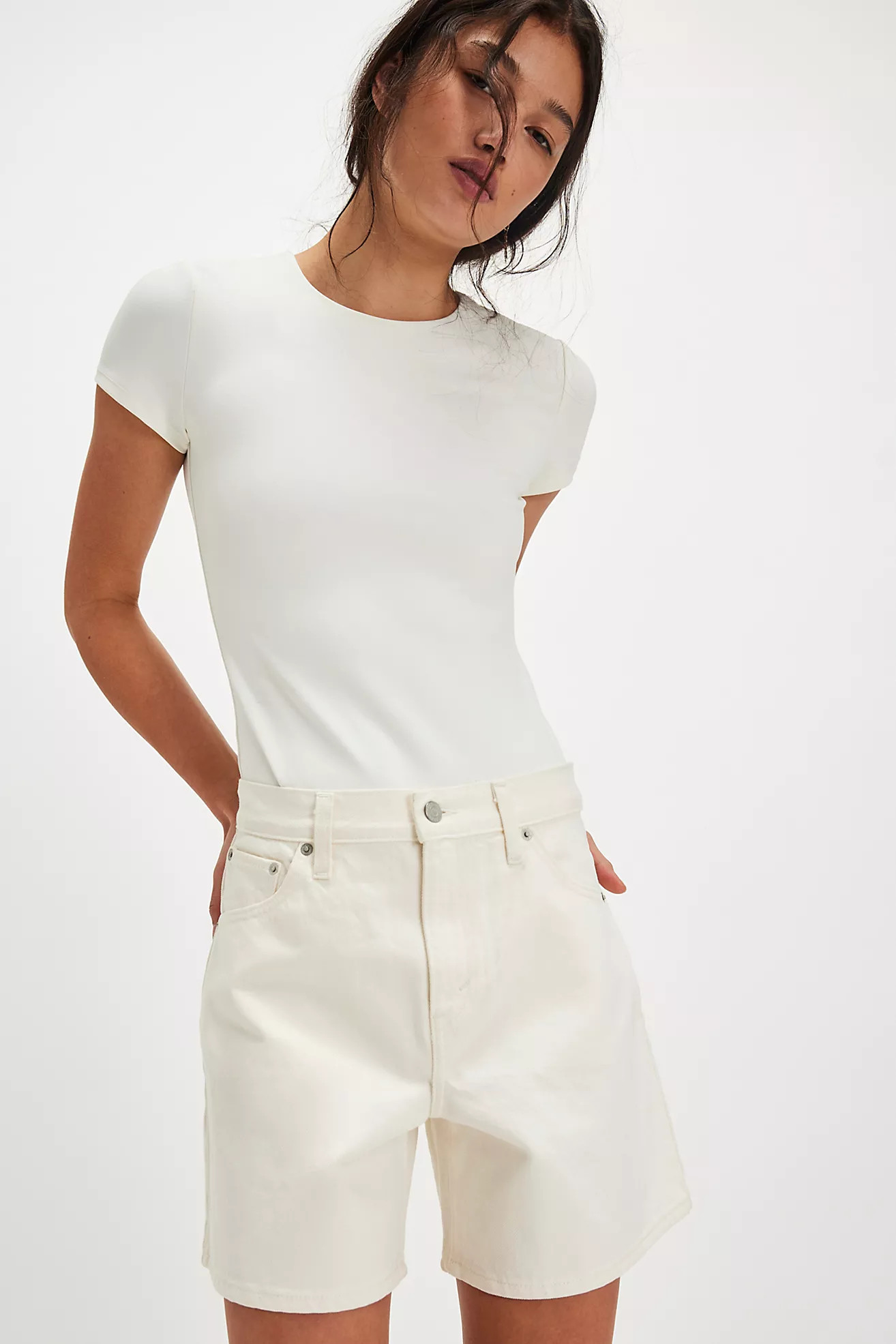 Levi's High Baggy Shorts | Free People (Global - UK&FR Excluded)