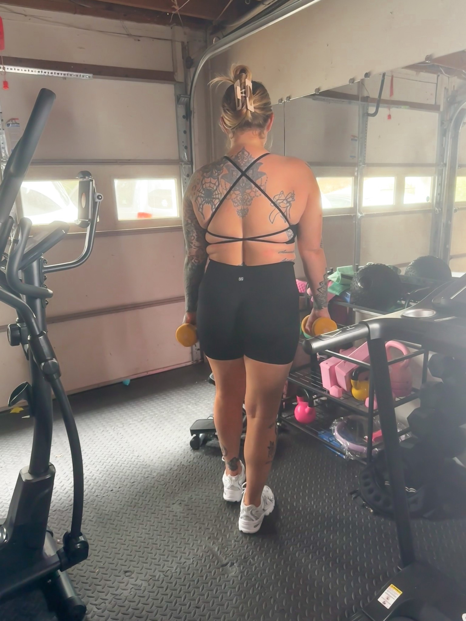 Strappy workout sets are in! This one is so comfortable and comes in a set with shorts 

#LTKFindsUnder50 #LTKMidsize #LTKFindsUnder100