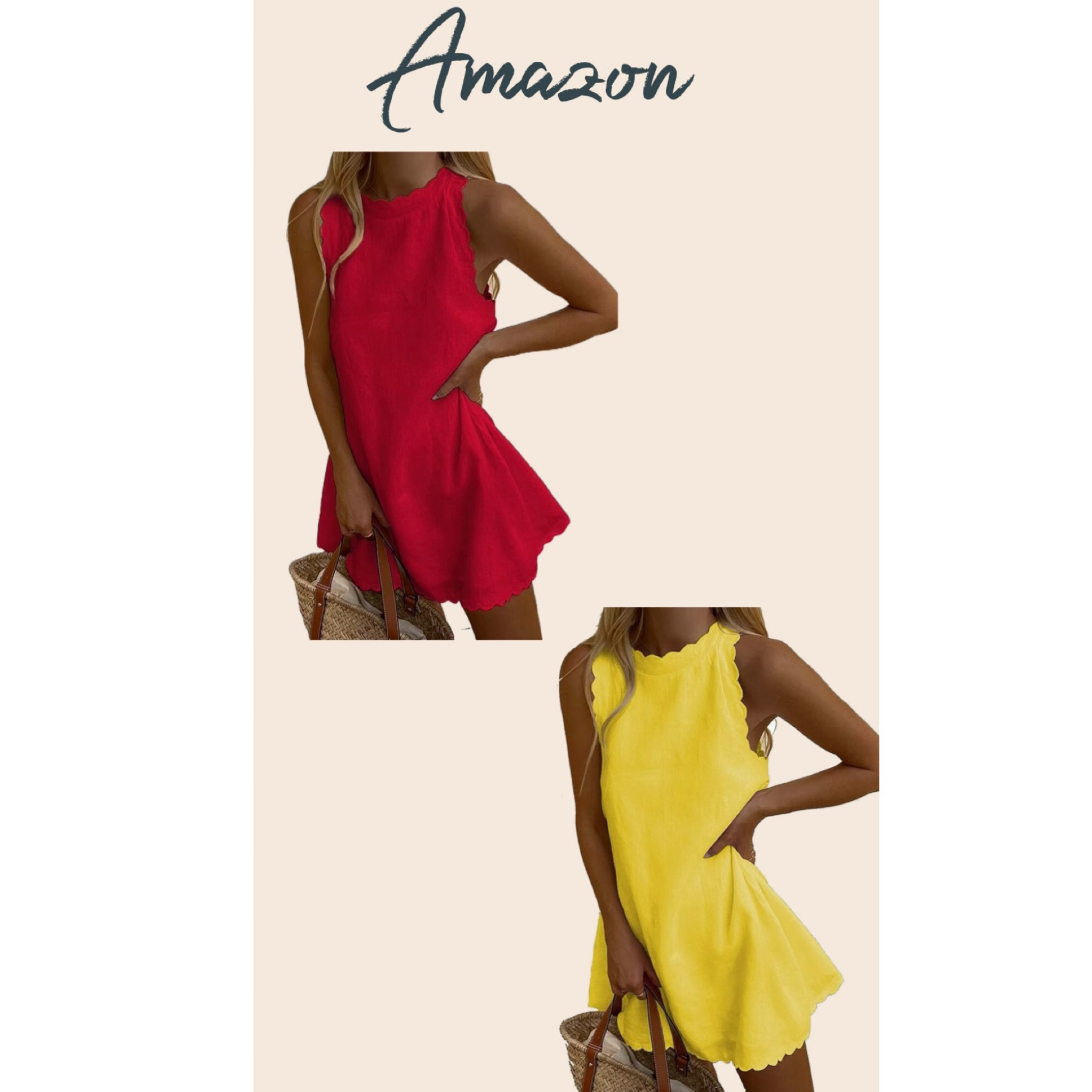 This scalloped sundress is adorable! Perfect to wear on hot summer days!

#LTKWorkwear #LTKFindsUnder50 #LTKTravel