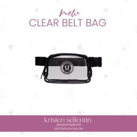 *NEW* Lululemon Clear Belt Bag 

#lululemon #beltbag #clearbag 

#LTKitbag #LTKunder50 #LTKtravel