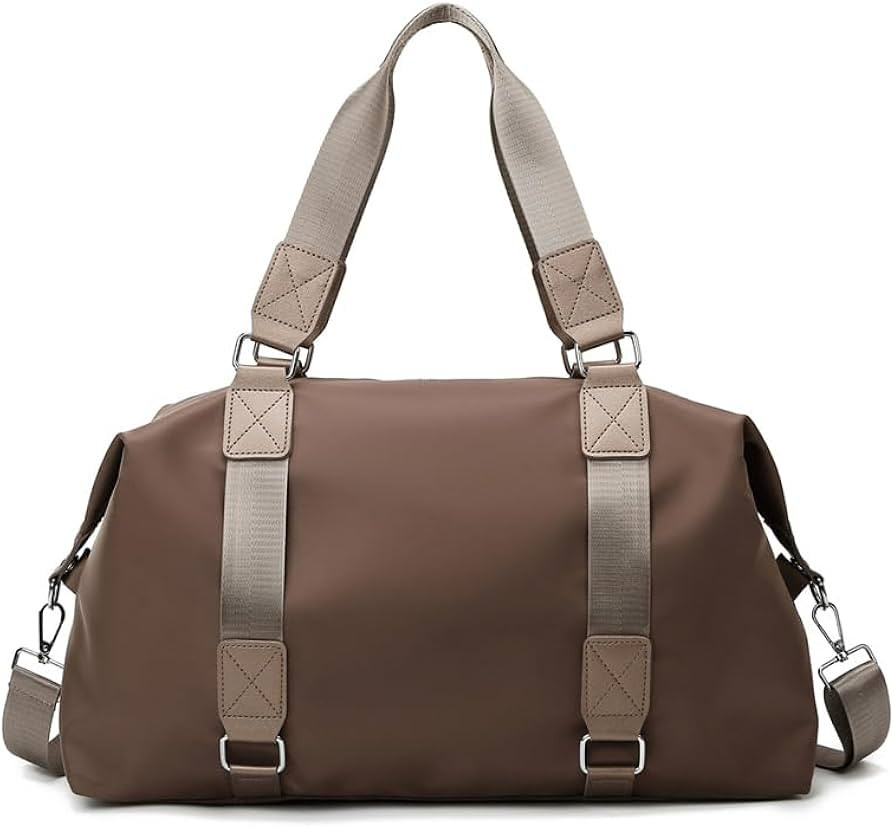 Travel Bag Travel Duffle Bag for Women Waterproof Gym Sports Workout Bag with Dry Wet Separsted P... | Amazon (US)