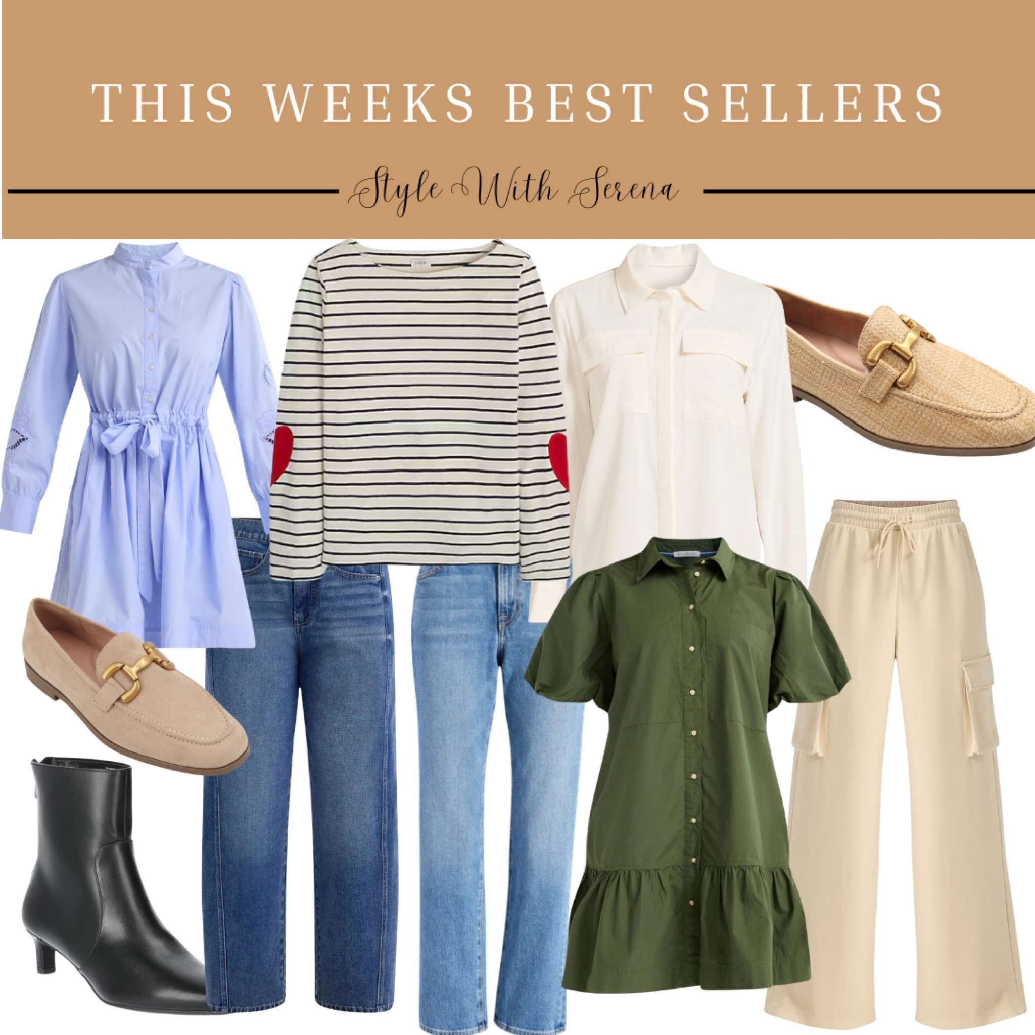 This weeks best sellers, best selling items, Walmart fashion, dress, jeans, denim, loafers, booties 

#LTKOver40 #LTKSeasonal #LTKStyleTip