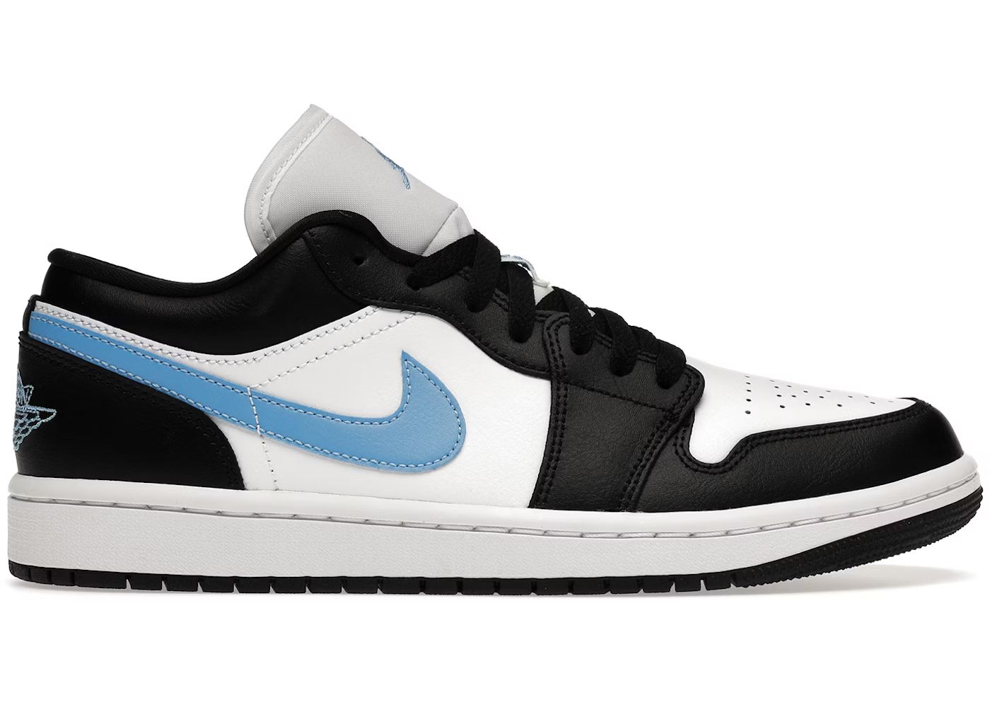 Jordan 1 Low Black University Blue White (W) | StockX