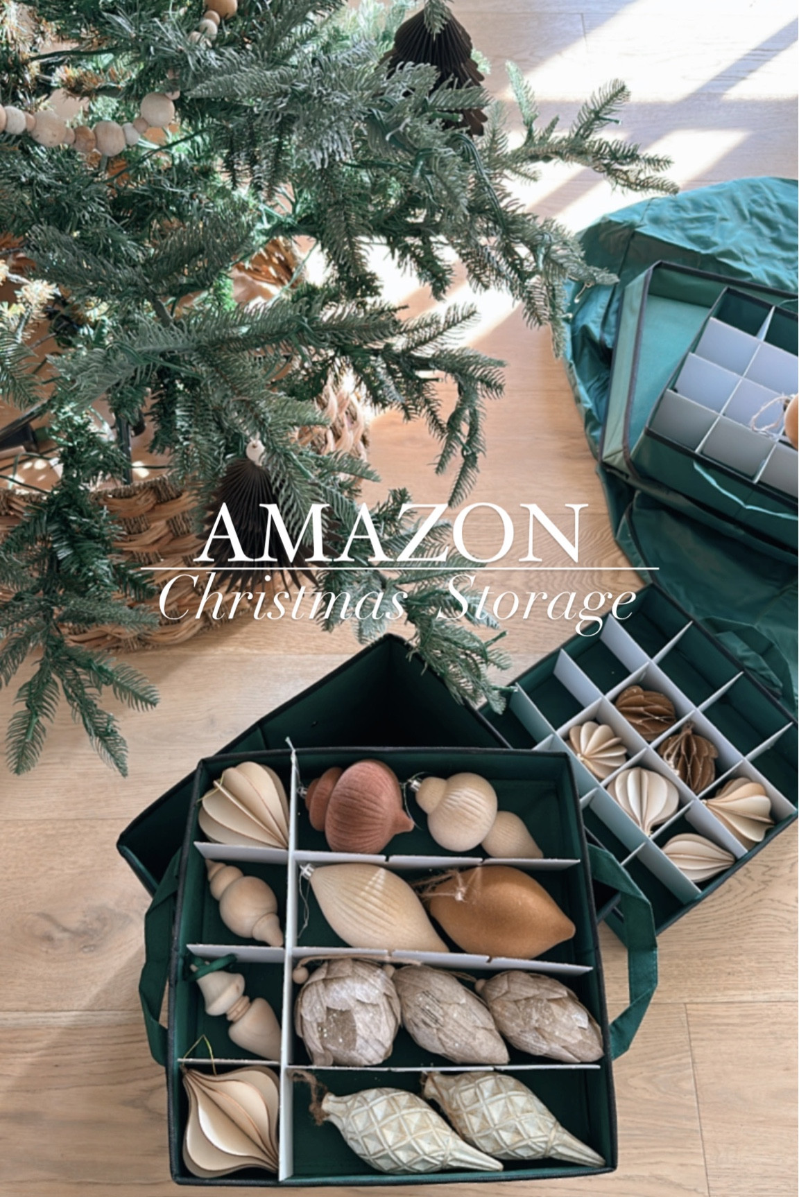 Amazon Christmas storage favorites! Under $50 

#LTKhome #LTKHoliday #LTKSeasonal