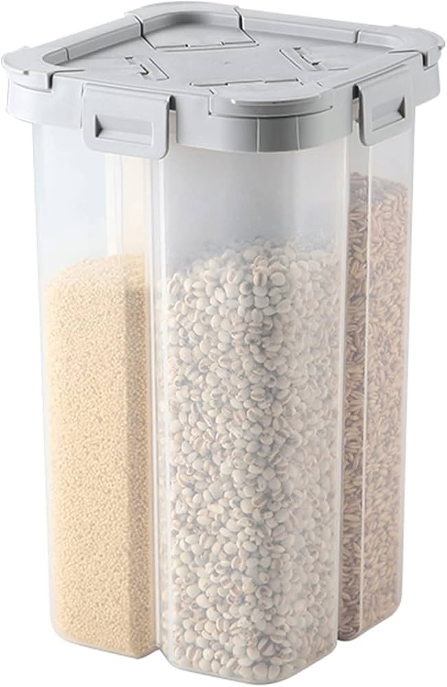 WINIAER Cereal Storage Containers Airtight, Clear 2.8L Food Storage Containers with Lids and Comp... | Amazon (US)