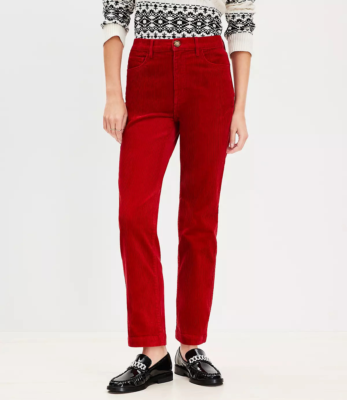 Straight Corduroy Pants | LOFT