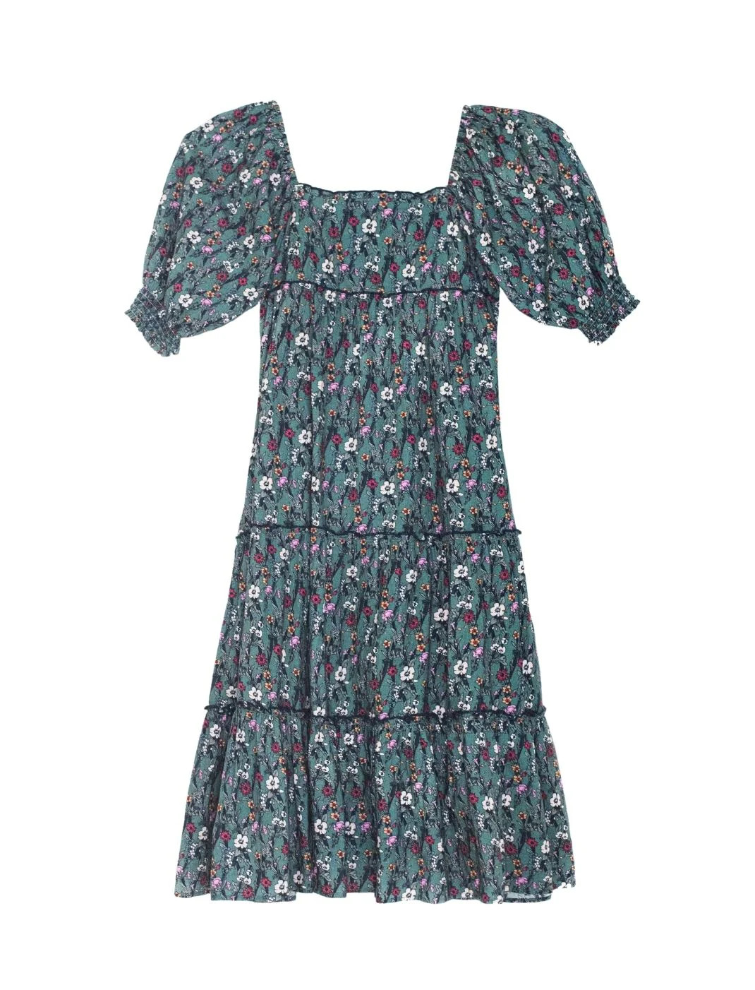 Kaitlyn Dress in Floral Ribbon | Baybala