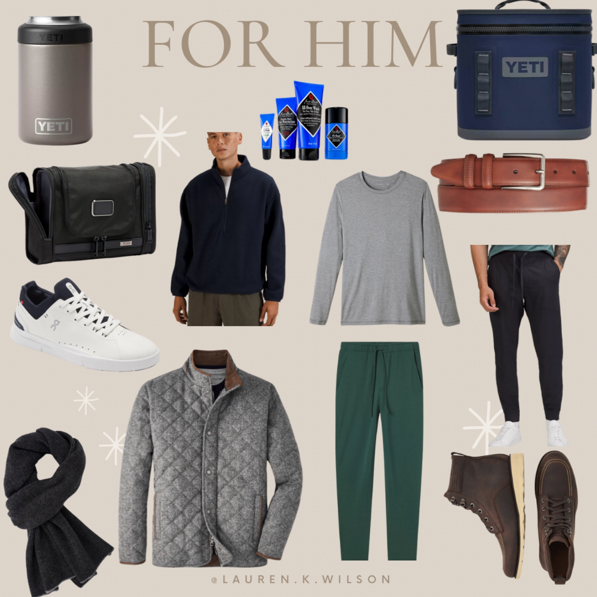 Gift Guide for him. Christmas for him. Gifts for men. Holiday gifting. Lake pajamas for men. Yeti cooler. Peter Millar for men. Mens scarves. Mens clothes. 

#LTKSeasonal #LTKmens #LTKHoliday