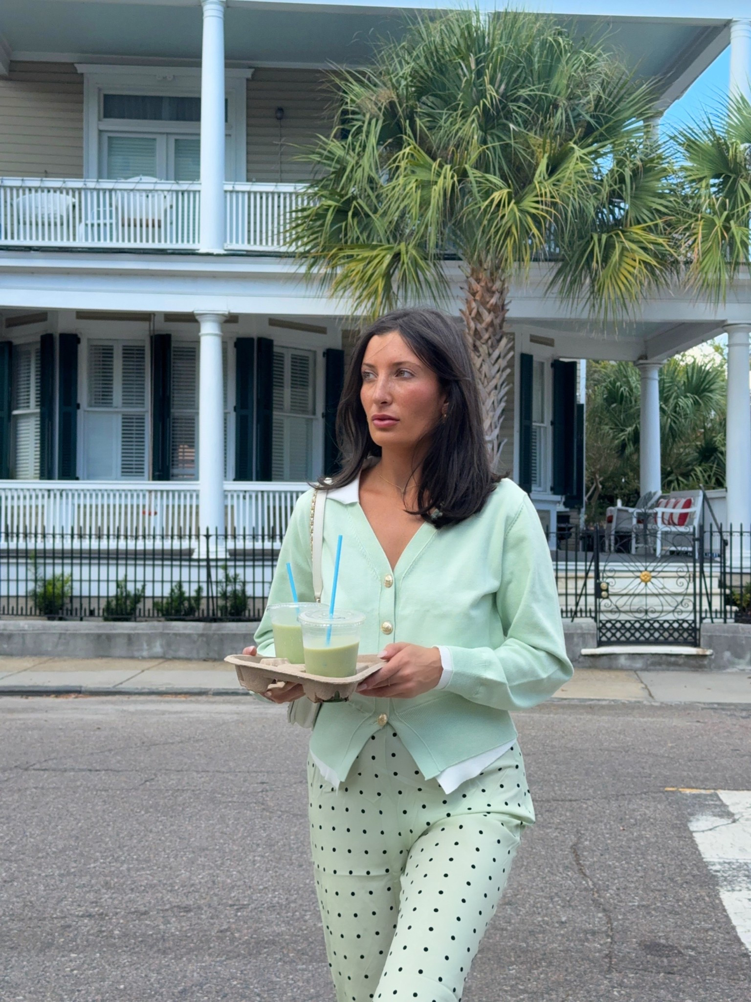 love this all mint green look for fall 

#LTKStyleTip