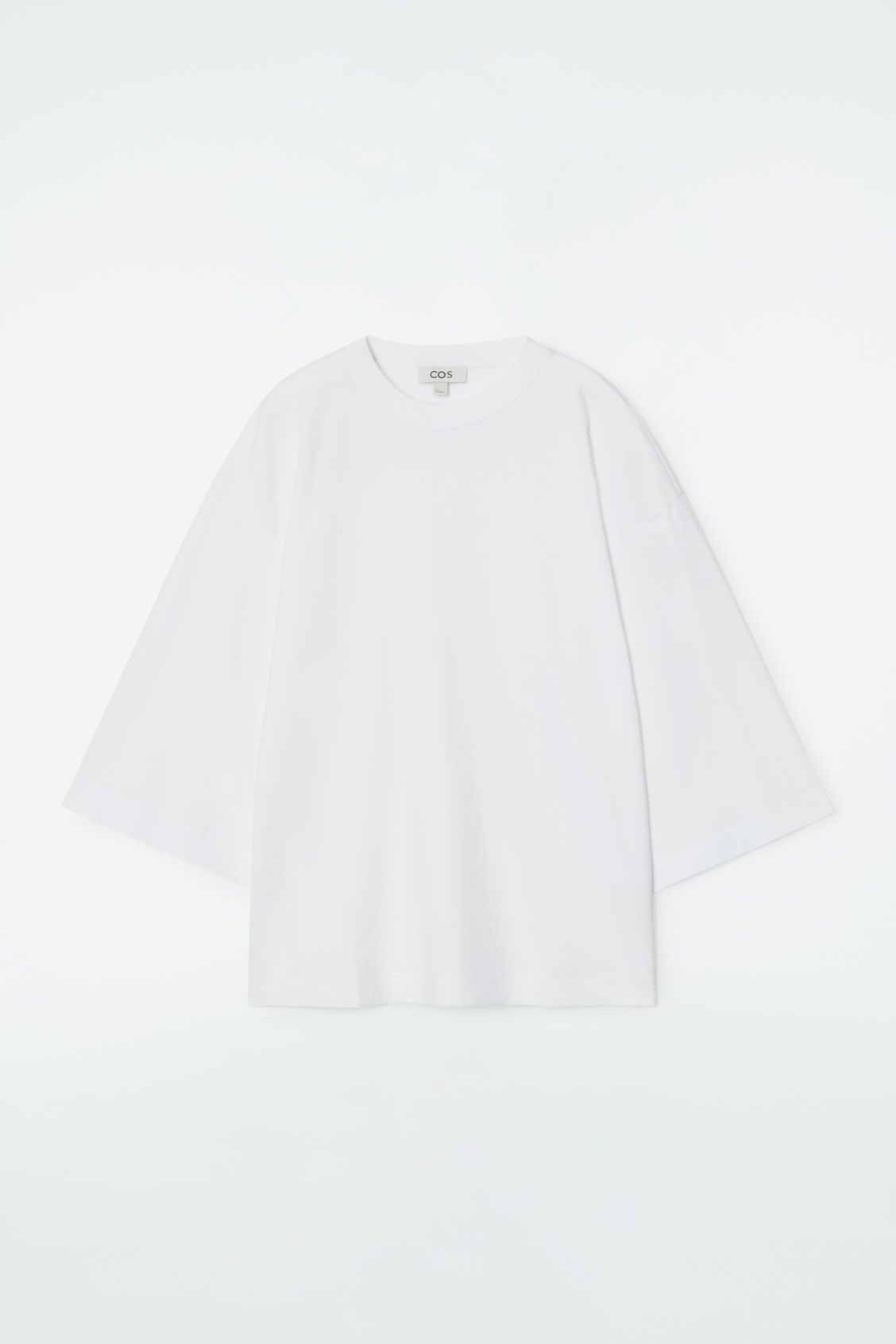 TRAPEZE T-SHIRT - White - COS | COS UK