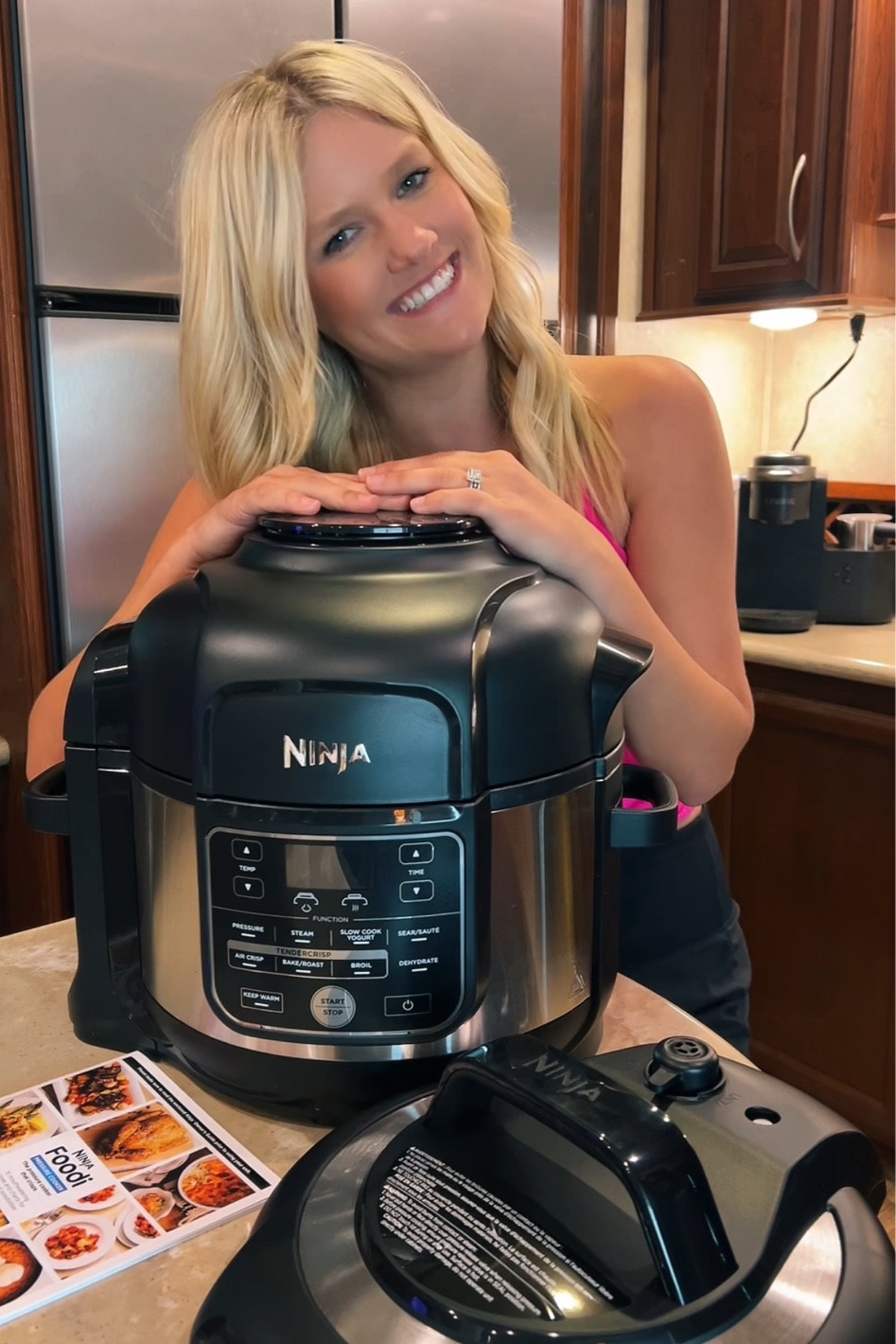 back in the camper which means ninja foodie to the rescue! #ninjafoodi #cooking #kitchen 
