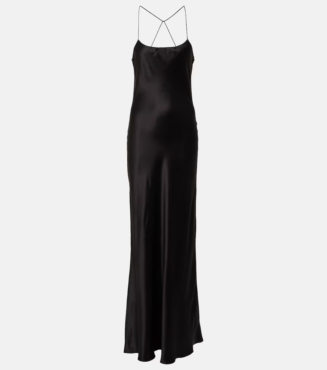 Silk satin gown | Mytheresa (UK)