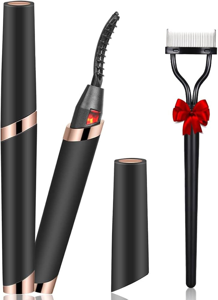 DUST2OASIS Heated Eyelash Curler, Electric Eyelash Curlers, Rechargeable Lash Curler with Eyelash... | Amazon (US)