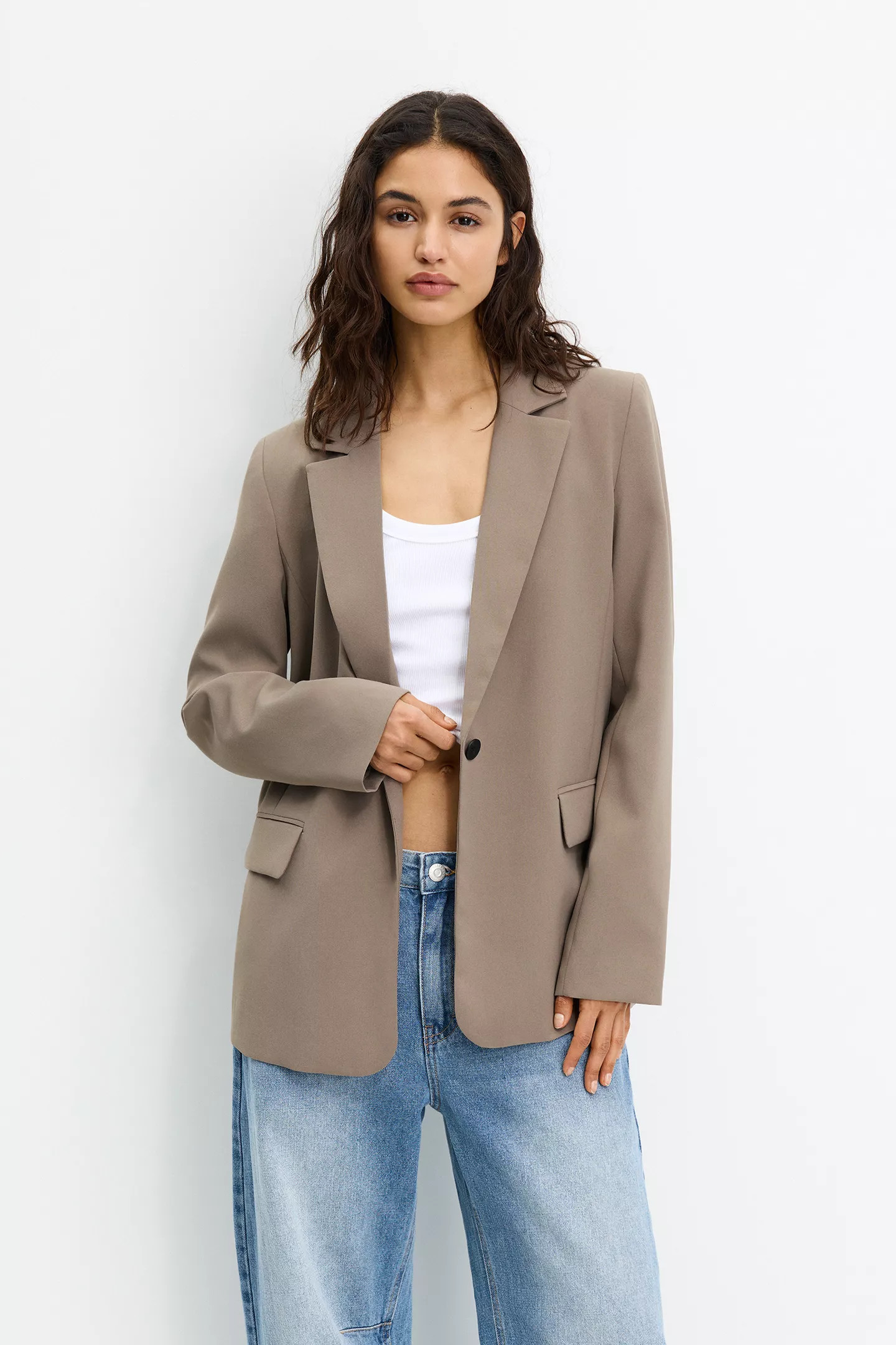 Basic blazer | PULL and BEAR UK