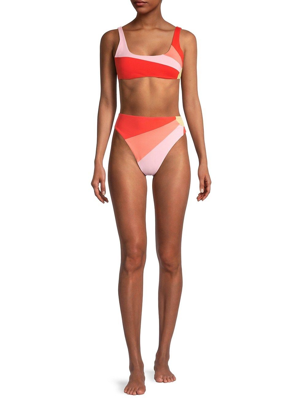 Lizzie Sunburst Bikini Top | Saks Fifth Avenue