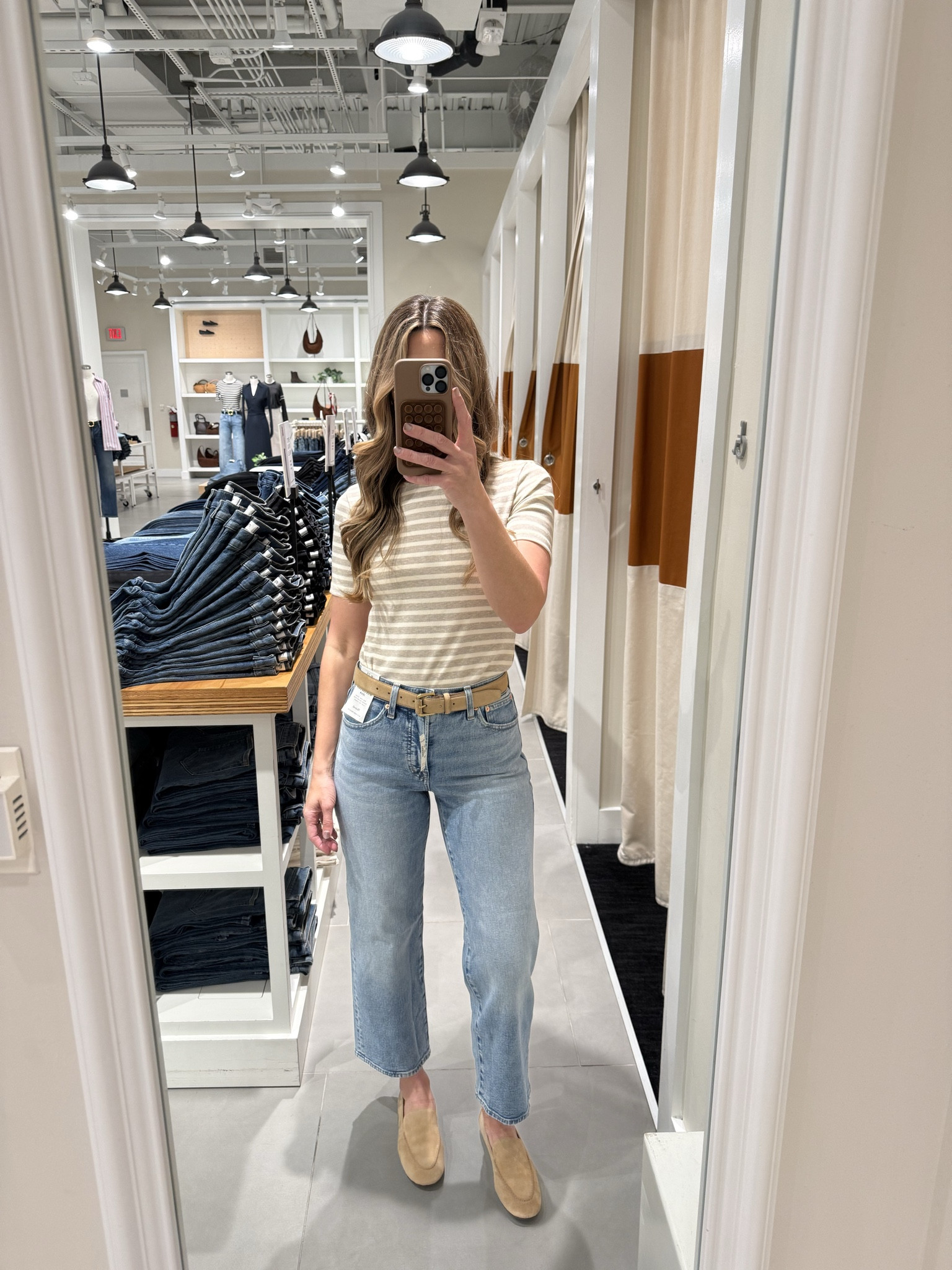 Chic outfit to transition into spring @Madewell 
Madewell denim try on haul 👖  🩶 💙🛍️ outfits, Date night outfits, vacation outfits , cardigans, jeans
SALE- choose 3 tees and get 25% off
Tee medium
Jeans 25 but need 26
Belt xs
Loafers sized down 1/2

#LTKSeasonal #LTKSaleAlert