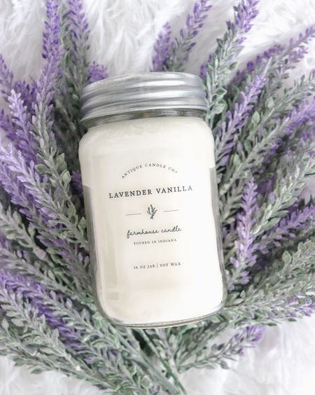 Antique Candle Co. Lavender Vanilla 16oz. Mason Jar Candle

@antiquecandleco makes 100% natural soy wax candles with quality materials and amazing scents!

#ad #antiquecandleco / luxury candle / soy candle / candle gift 