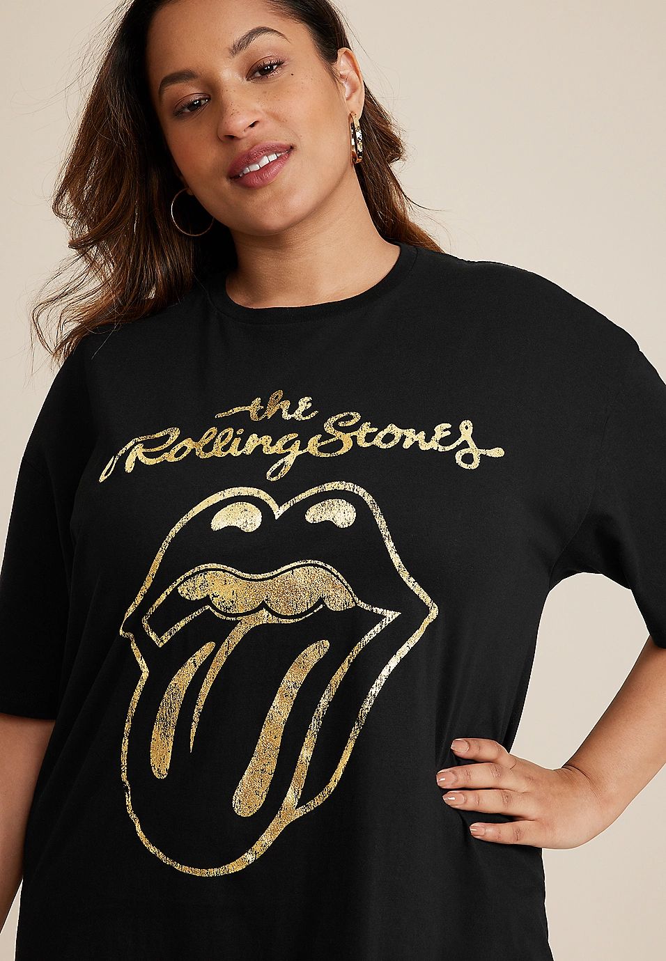 Plus Size The Rolling Stones Graphic Tee | Maurices