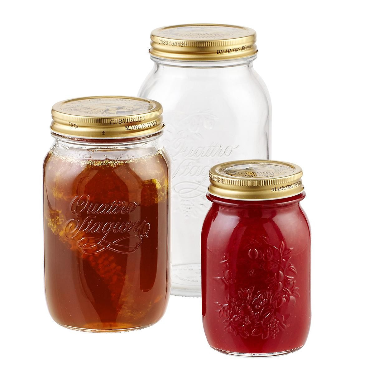 8.5 oz. Quattro Stagioni Canning Jar 250 ml. | The Container Store