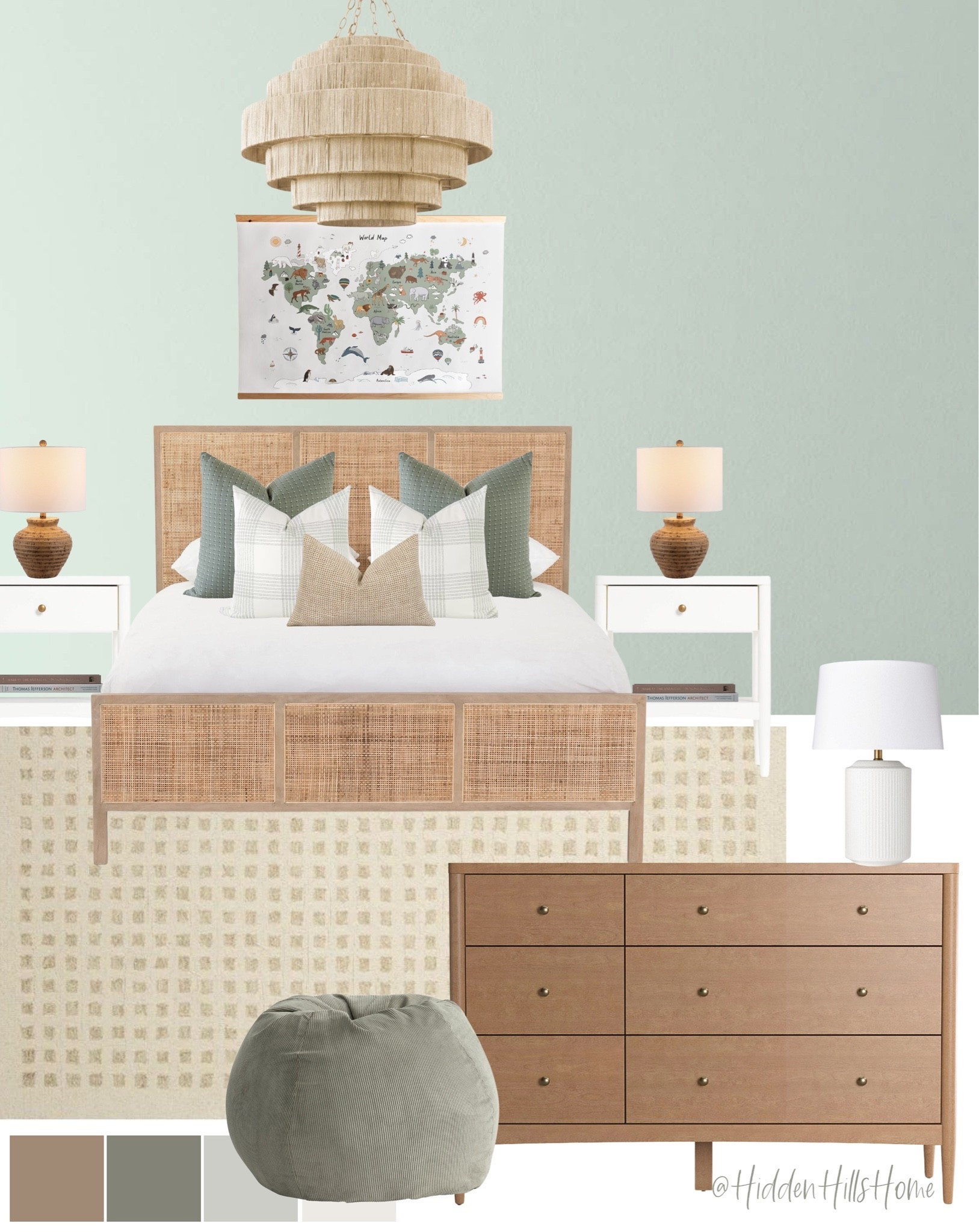 Boys bedroom decor, boys room decor, boys bedroom mood board, kids bedroom decor, paint color: BM colony geeen #boysbedroom

#LTKHome #LTKSaleAlert #LTKKids