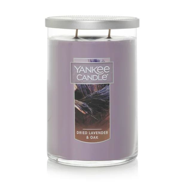 Yankee Candle Dried Lavender & Oak - Large 2-Wick Tumbler Scented Candle - Walmart.com | Walmart (US)
