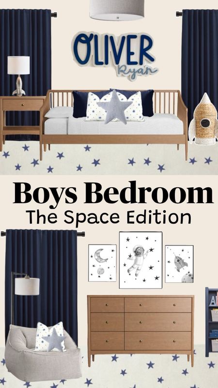 🚀🧑‍🚀🪐Boys Space Bedroom , Boys Astronaut Bedroom, Boys Room , astronaut bedroom, boys bedroom furniture, daybed , modern day bed , blackout curtains

#LTKkids #LTKfamily #LTKstyletip