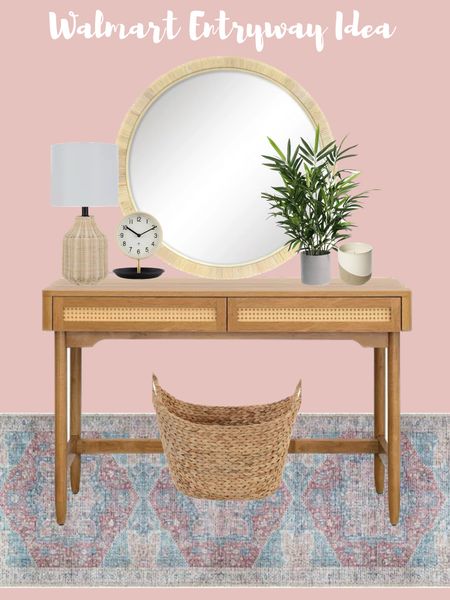 Walmart new home arrivals/ entryway idea




Walmart console table/ Walmart washer rug/ washable runner/ round mirror/ Walmart mirror/ Walmart decor/ walmart lamp/ Better homes and gardens/ BHG

#LTKstyletip #LTKhome #LTKFind