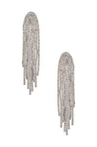 BaubleBar Daniella Earrings in Silver from Revolve.com | Revolve Clothing (Global)