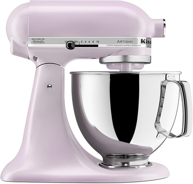 KitchenAid Artisan Series 5 Quart Tilt-Head Stand Mixer, KSM150PS, Wildflower | Amazon (US)