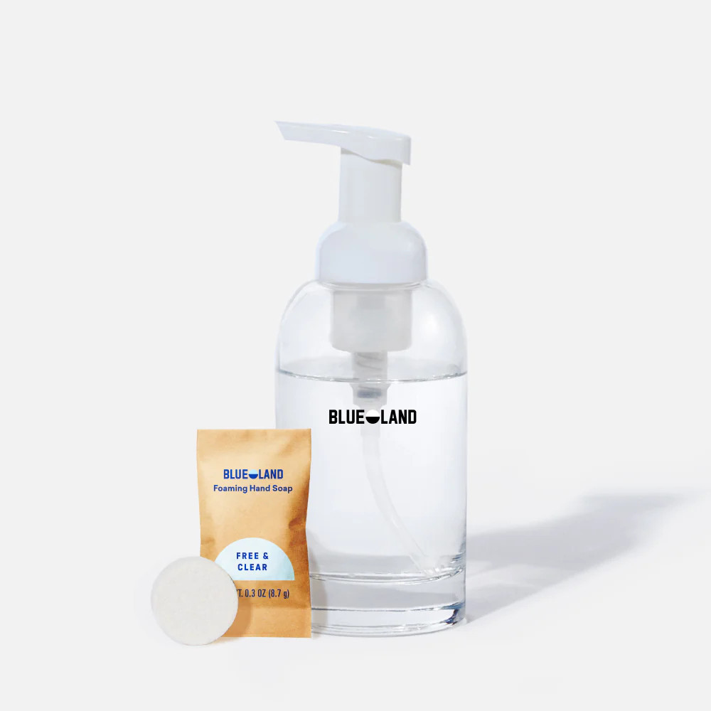 Hand Soap Starter Set | Signature | Free & Clear/Unscented | Blueland