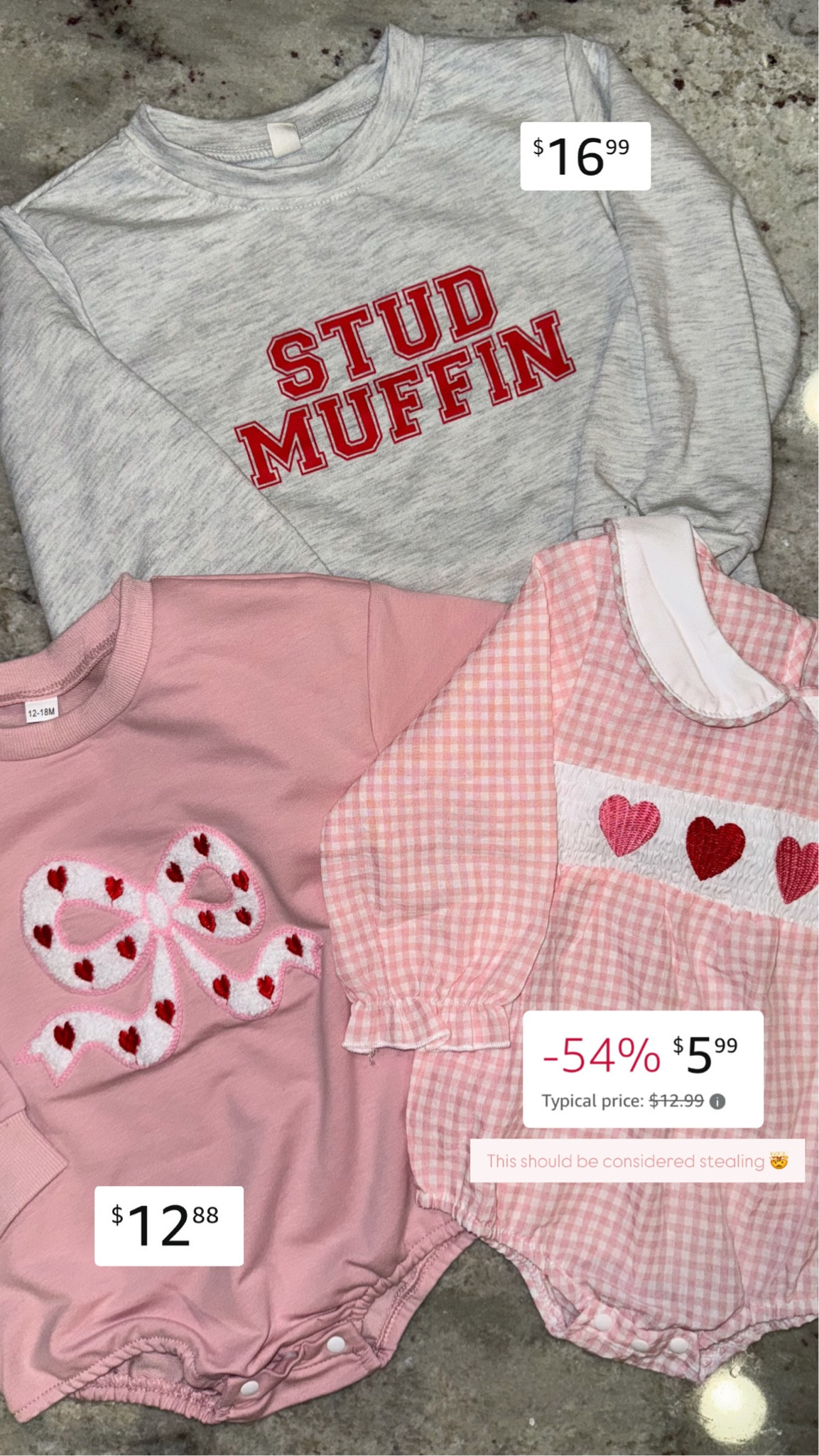 Amazon Valentine’s Day outfits for the kids!! 

#LTKSeasonal #LTKKids #LTKBaby