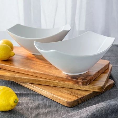Better Homes & Gardens Porcelain Side Serve Bowl, Set of 2 | Walmart (US)