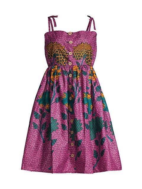 Tami Print A-Line Dress | Saks Fifth Avenue