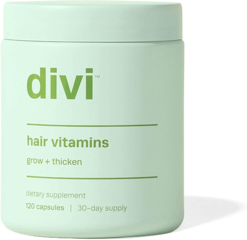 divi Hair Vitamins for Women and Men - Made with Clean and Science-Backed Ingredients to Grow + T... | Amazon (US)