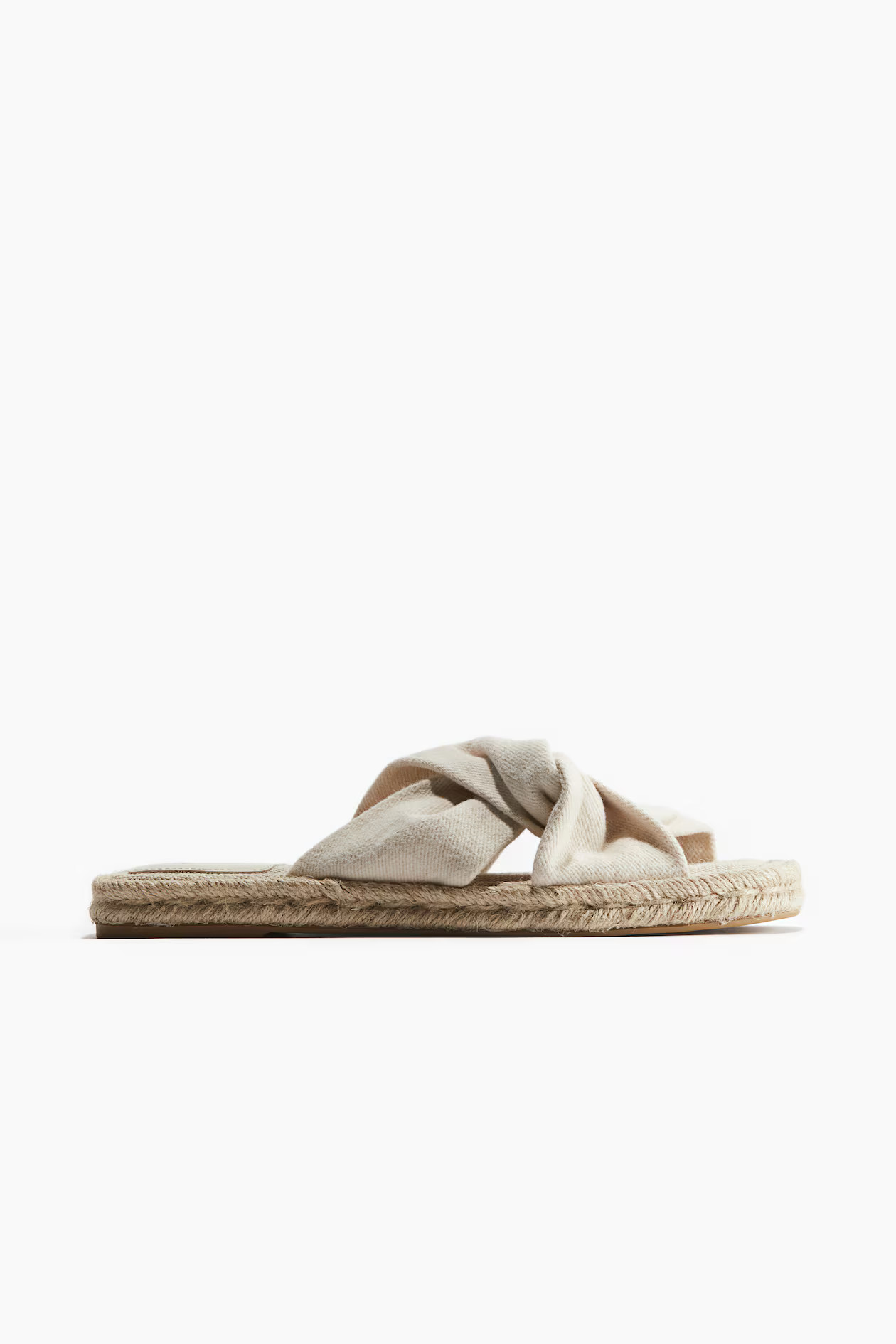 Twist-detail espadrille sandals | H&M (UK, MY, IN, SG, PH, TW, HK)