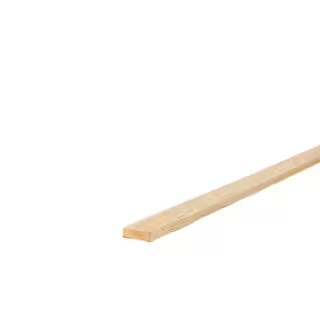 1 in. x 3 in. x 8 ft. Select Kiln-Dried Square Edge Whitewood Board 418545 - The Home Depot | The Home Depot