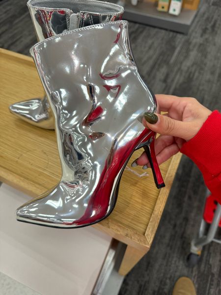 Classic stiletto heel ankle boot from Target! Great for holiday party outfits or New Year’s Eve 

Womens shoes 
Holiday outfitts

#LTKshoecrush #LTKHoliday #LTKSeasonal