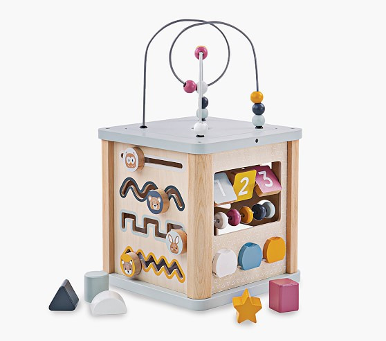 Bigjigs Activity Cube | Pottery Barn Kids