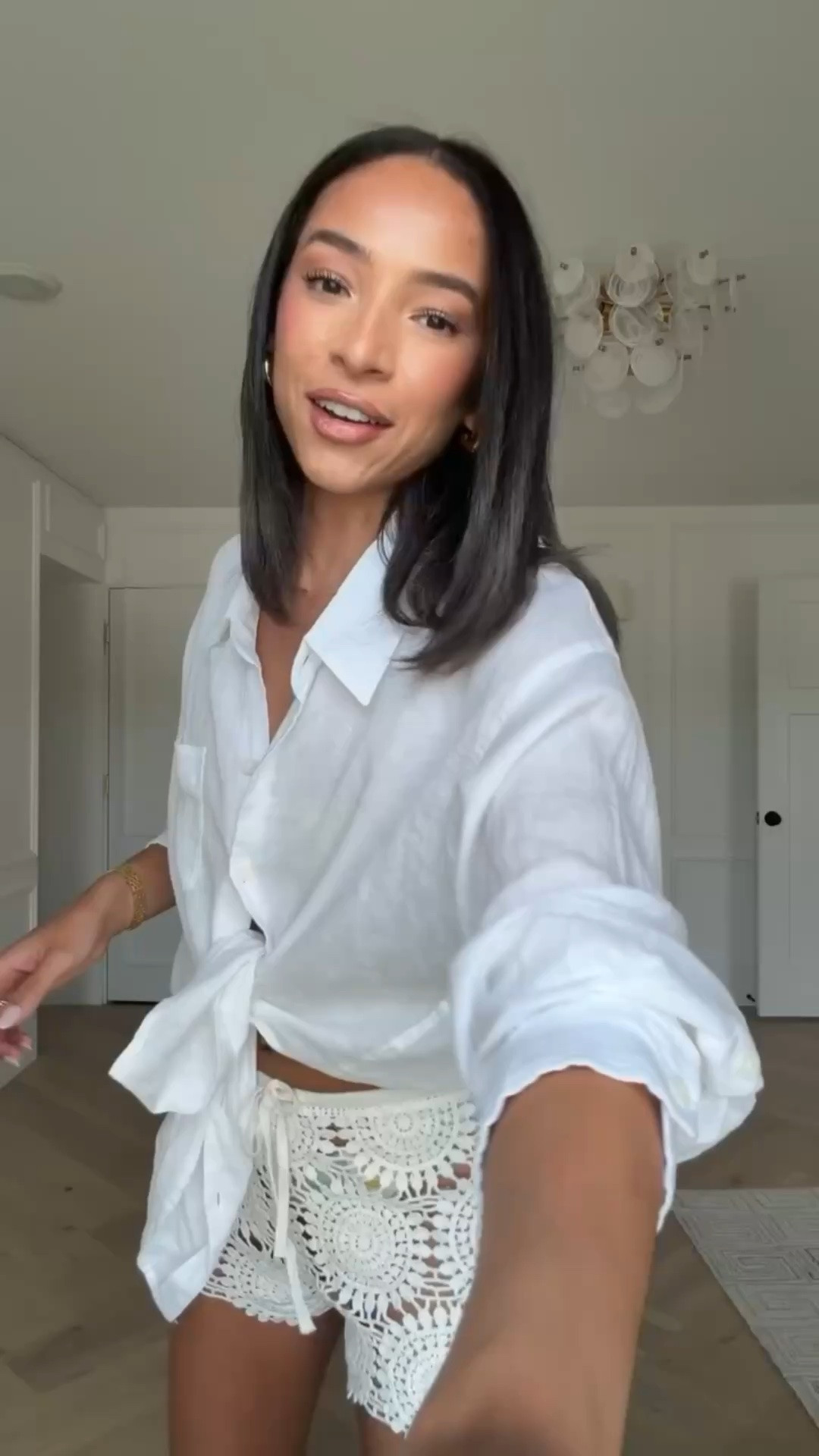 20% OFF almost everything at Abercrombie 🩵 The material on this set is perfect for summer - thin but still comfy and cozy! Wearing size P bikini top, size M bikini bottoms, size XS linen shirt and size S crochet shorts 

summer outfit, vacation outfit, mom outfit, postpartum outfit, pool outfit, beach outfit, resort wear

#LTKSeasonal #LTKSwim