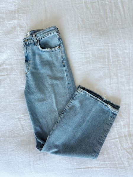 A closer look at these Agolde jeans. Shop summer jeans now. 

#classicstyle
#summerjeans
#summerstyle
#summeroutfit
#widegjeans

#LTKFindsUnder100 #LTKStyleTip #LTKSeasonal