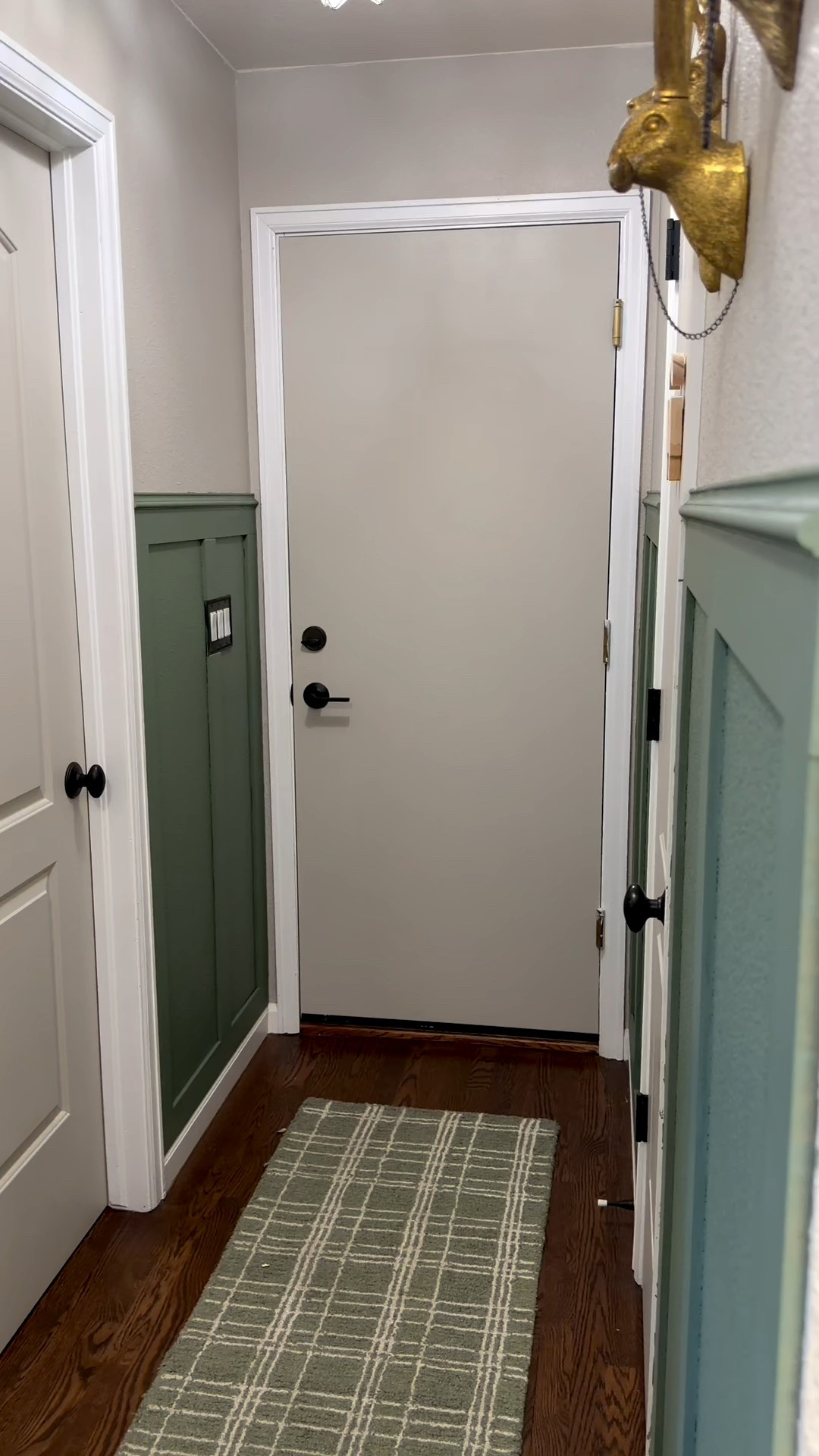 Collapsible hooks are perfect for a skinny hallways 

#LTKdayinmylife #LTKHome