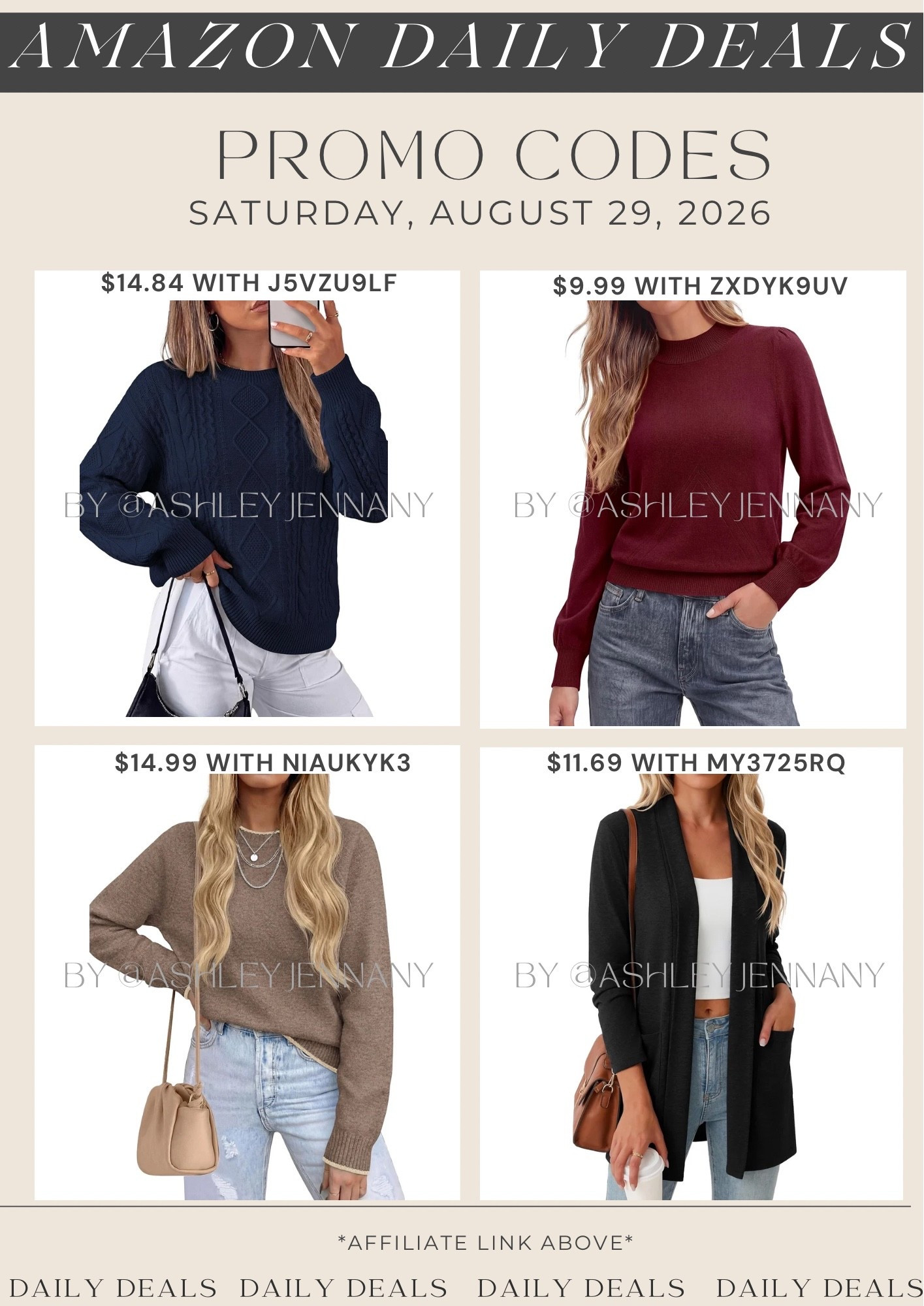 Amazon deals

#LTKMidsize #LTKSaleAlert #LTKSeasonal