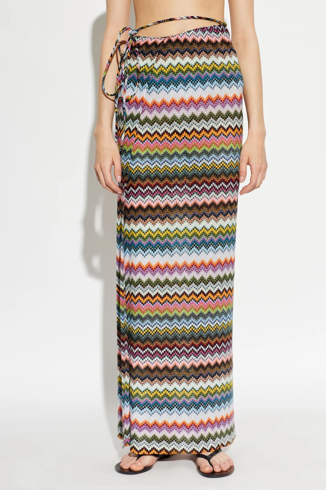 Missoni Zigzag Knit Beach Skirt | Cettire Global